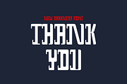 Genuz Souz Font, a Blackletter Font by QR Design Studio (Thumbnail 6 of 6)