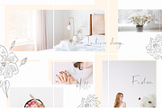 Instagram Post Template Pure Clear, a Templates & Theme by Bumblebee (Thumbnail 6 of 6)
