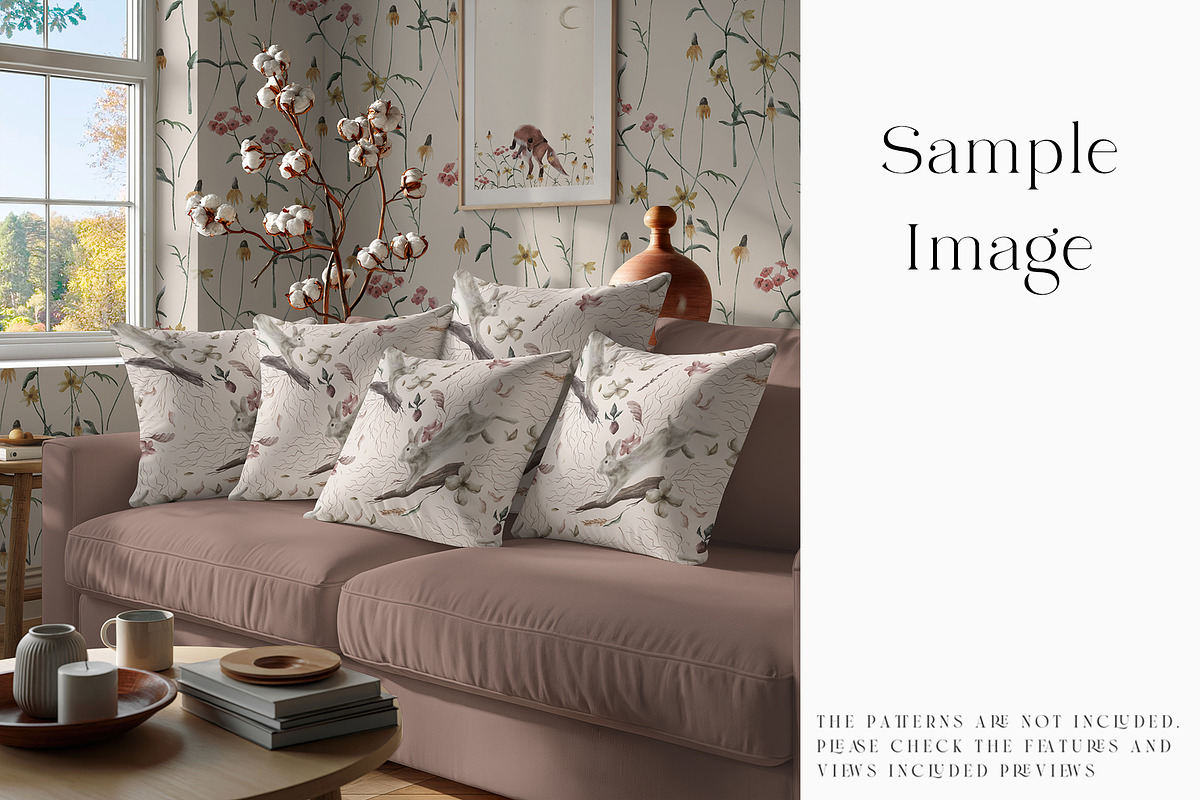 Throw Pillows Mockups, a Household Mockup by mock-ups (Photo 21 of 31)