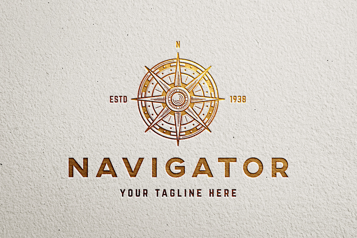 Compass Logo Template, a Branding & Logo Template by Snitovets (Photo 2 of 2)