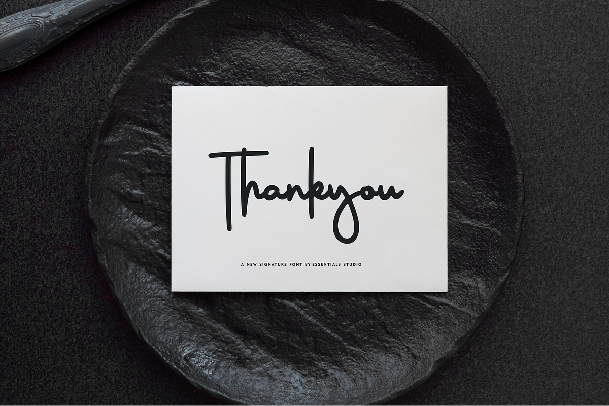 Allwish Honest, a Script Font by Essentials Studio (Photo 7 of 7)