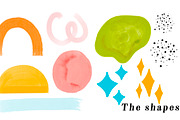 Modern Groove Shapes and Strokes, a Shape Add-On by Dear Darling Design (Thumbnail 3 of 10)