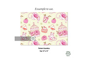 Peach Tea Time Seamless Pattern, a Food Illustration by TitaLivingArt (Thumbnail 9 of 10)