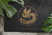 Chinese Phoenix decorative pattern, a Decorative Illustration by DesignFolioHub (Thumbnail 4 of 6)