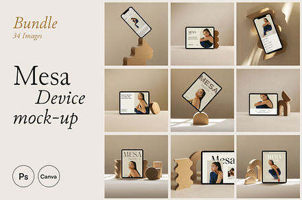 BUNDLE Mesa Digital Devices Mockups