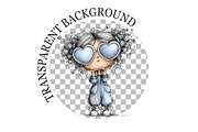 Happy New Year Girl Clipart, an Illustration by Rose Art (Thumbnail 5 of 7)