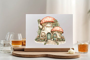 4th of July Mushroom House Bundle., a Finance Illustration by SVGArt (Thumbnail 4 of 9)