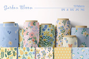 Garden Bloom, a Decorative Illustration by Collection by VY (Thumbnail 9 of 9)
