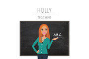 Teacher Portrait Creator | Clip Art, an Education Illustration by Lauren Lesley Studio (Thumbnail 11 of 33)