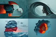16 Inside My Head Illustrations, a Person Illustration by HipFonts (Thumbnail 3 of 5)