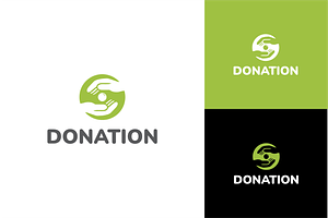 Donation Logo Simple, a Branding & Logo Template by zaqilogo