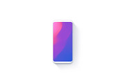 20 Minimalist & Flat Devices Mockups, an iPhone Mockup by Asylab (Thumbnail 50 of 97)