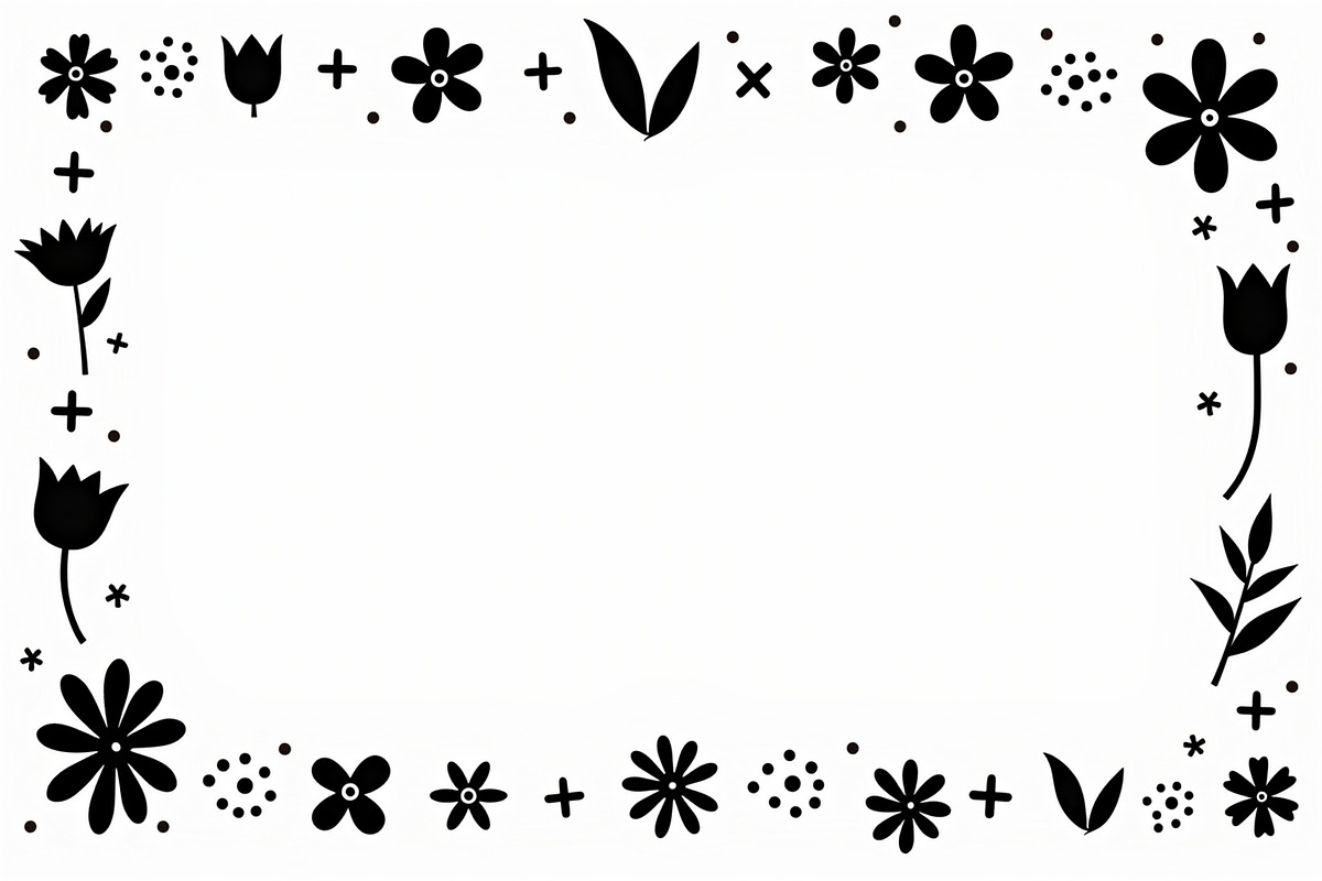 Vintage Floral Border Frame Pack, an Illustration by jahid234 (Photo 7 of 10)