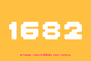Bitrage Cyrillic Pixel Typeface, a Sans Serif Font by alpercakici (Thumbnail 6 of 17)
