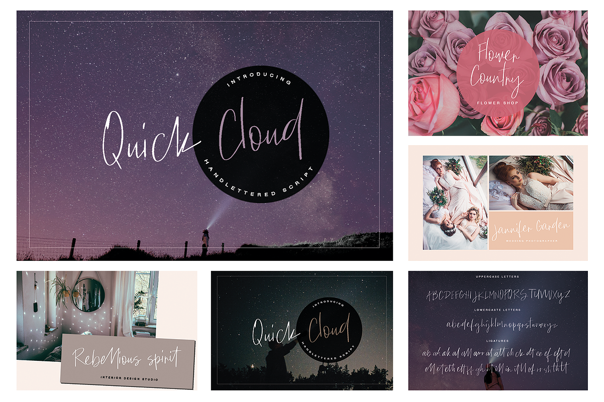 Hand Written Font Bundle 90 in 1, a Script Font by Quothron (Photo 50 of 64)