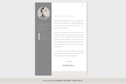 RESUME Template - Cover Letter WORD, a Resume Template by PAPPERMINT RESUME STUDIO (Thumbnail 3 of 7)
