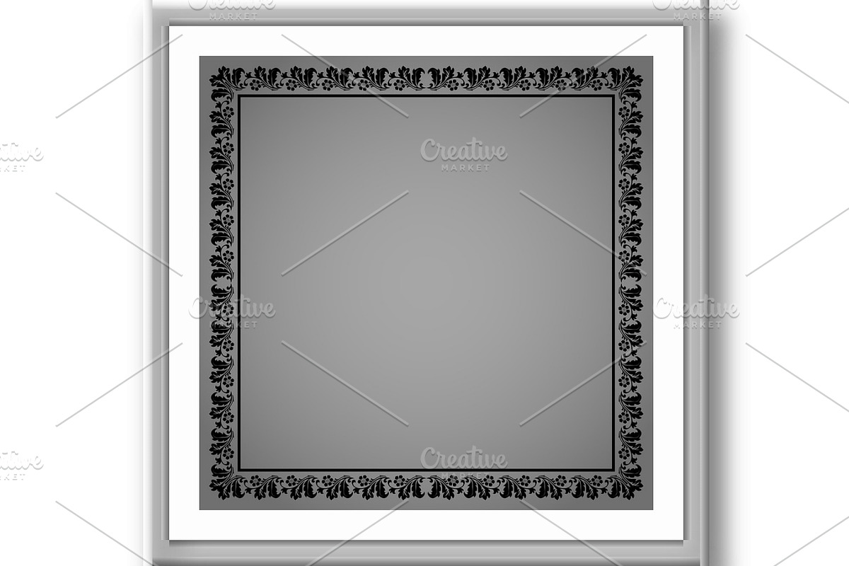 Decorative frame Elegant vector, a Decorative Illustration by RODINA (Photo 3 of 3)