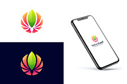 Modern Gradient Nature Leaf Logo, a Branding & Logo Template by Artnivora.Std (Thumbnail 2 of 4)