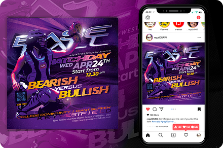 Baseball Sport Event Flyer, a Flyer Template by regalDRAW