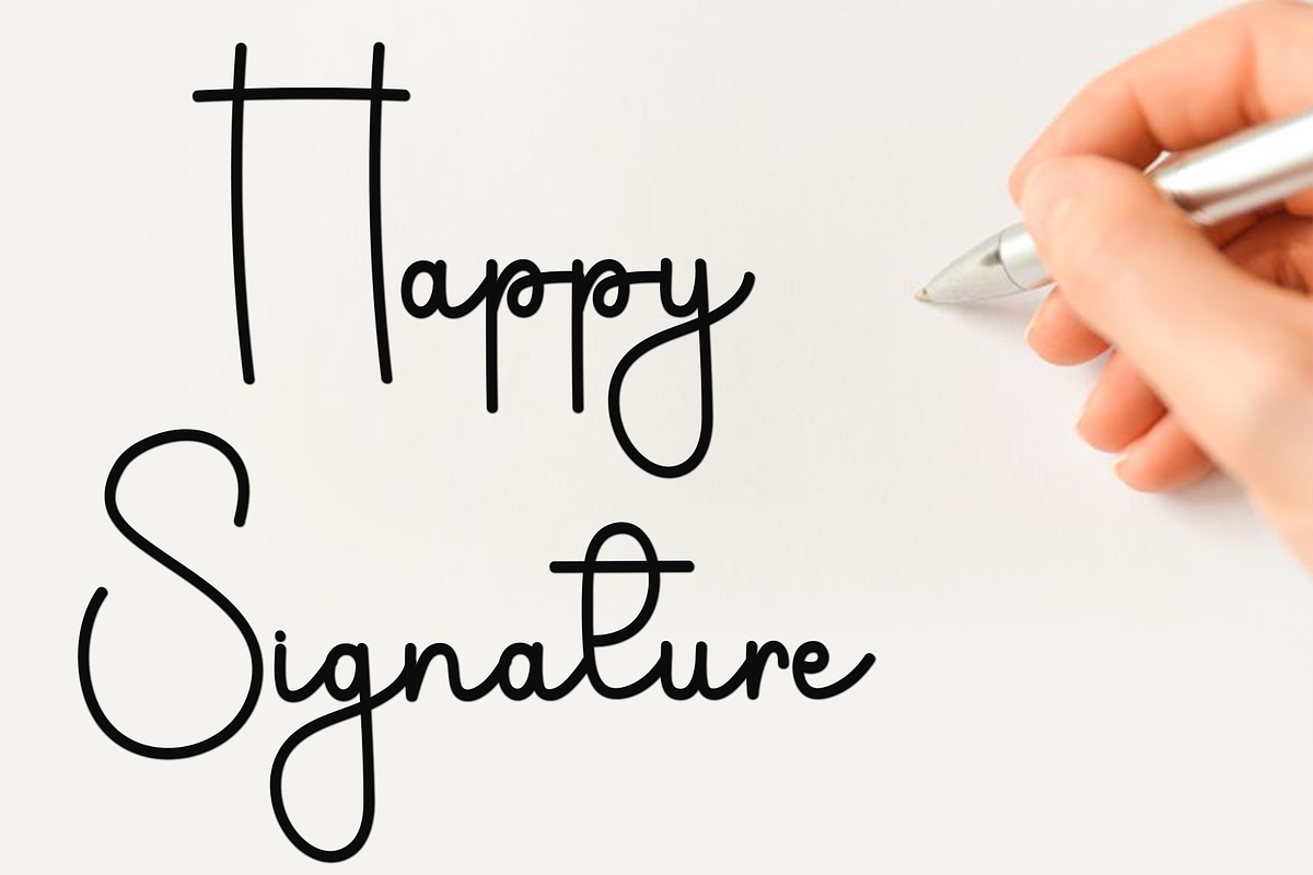 Something, a Handwritten Font by InermediaSTUDIO (Photo 7 of 8)