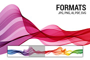Abstract vector spectrum wave., an Illustration by ladik (Thumbnail 2 of 5)