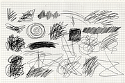 Vector Scribbles and Paper Scraps, a Texture Illustration by GRPXSTORE (Thumbnail 10 of 13)