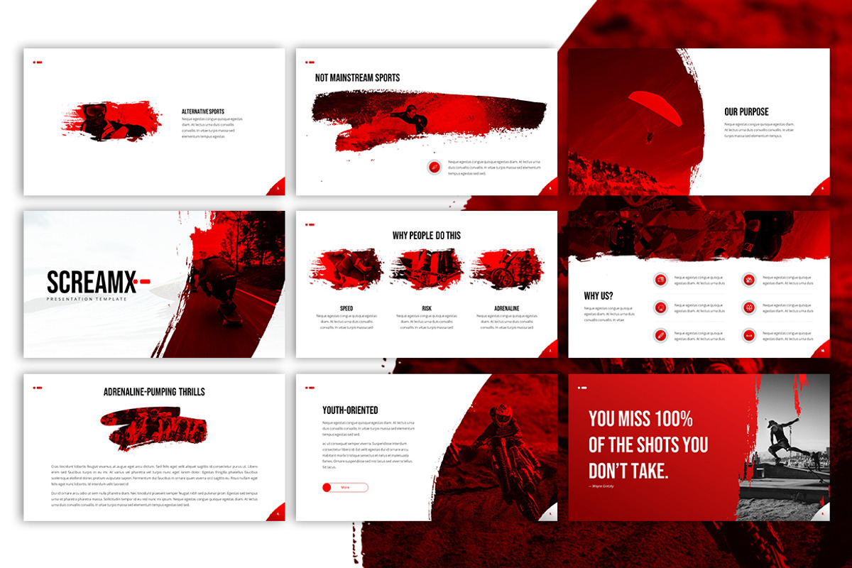 Screamx Presentation Template, a Presentation Template by Jegtheme (Photo 4 of 4)