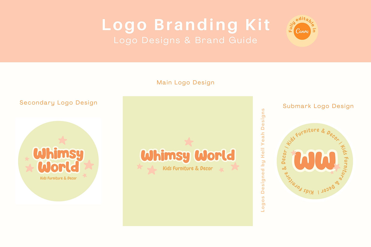 Kids Logo Branding Templates preview 4