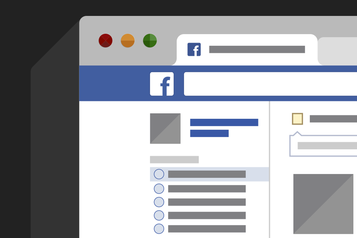 Facebook UI Template, a Presentation Template by Marcus Michaels (Photo 5 of 5)