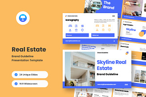 Real Estate Branding Keynote, a Presentation Template by twinstd