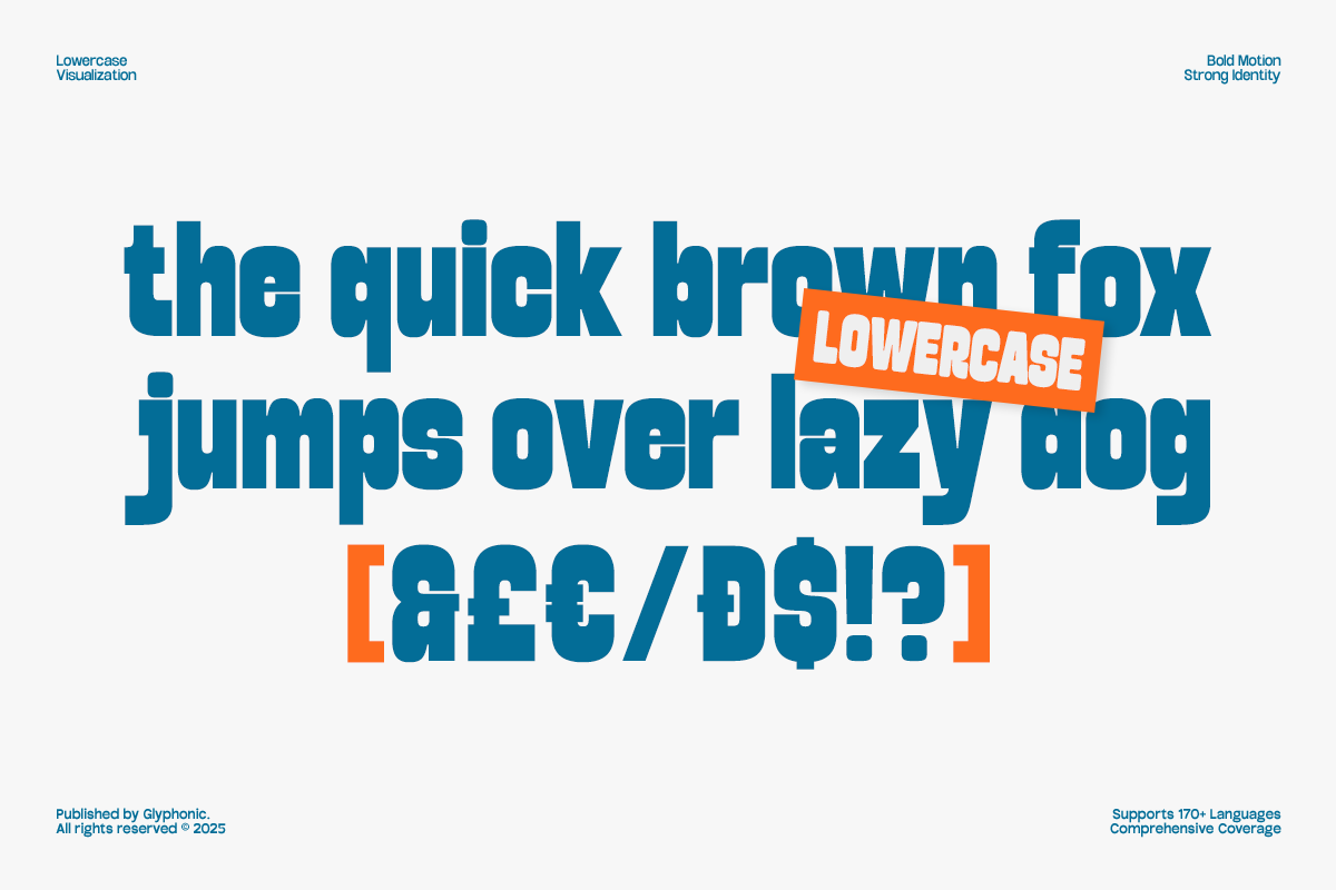 GC Rhygun – Slanted Bold Display, a Sans Serif Font by Glyphonic (Photo 14 of 15)