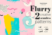 Flurry 32 Seamless Patterns Kit, a Pattern Graphic by Olha Kostiuk (Thumbnail 1 of 11)