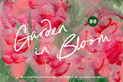 GARDEN in BLOOM abstract backgrounds, a Background Graphic by alenaganzhela (Thumbnail 1 of 11)