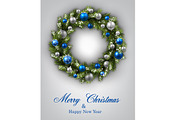 Big blue Christmas and New Year set, a Decorative Illustration by Vjom (Thumbnail 10 of 21)