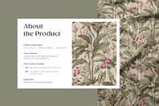 Vintage Tropical Jungle Pattern, a Pattern Graphic by Yello_illustration (Thumbnail 2 of 14)