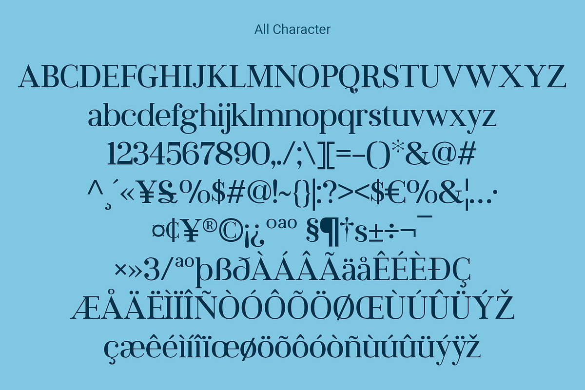Jevale – Classic Serif, a Serif Font by Craft Supply Co. (Photo 5 of 8)