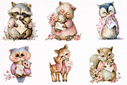 Mother's Day Animals Clipart, an Illustration by DreamArtGraphic (Thumbnail 4 of 8)