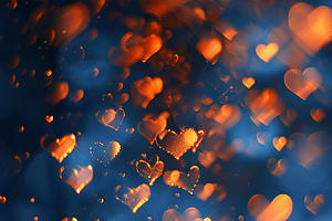 Elegant Bokeh Hearts