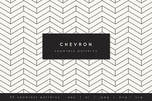 Chevron Seamless Patern Set, a Pattern Graphic by Curly_Pat