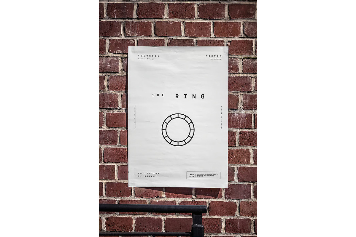 Urban Poster Mock-up, an Advertising Mockup by zippypixelstudio (Photo 5 of 13)