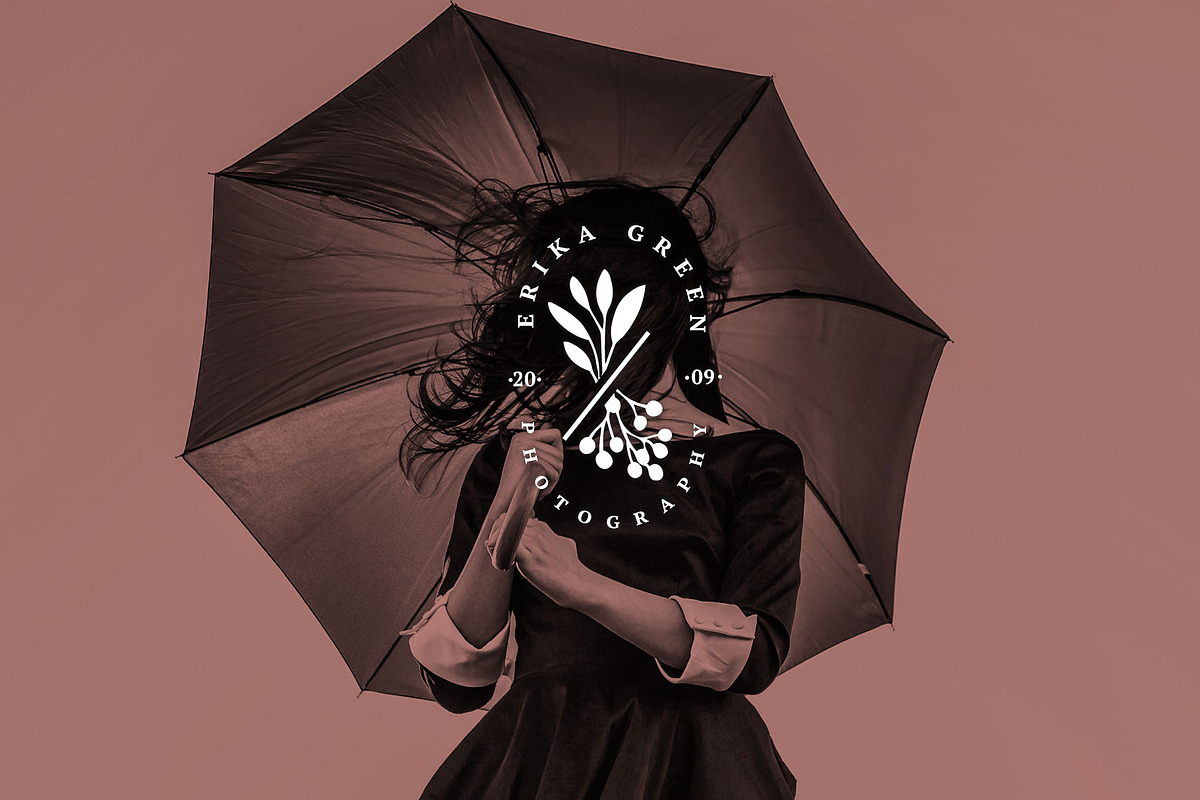 Floral logo templates, a Branding & Logo Template by Nues Design (Photo 10 of 17)