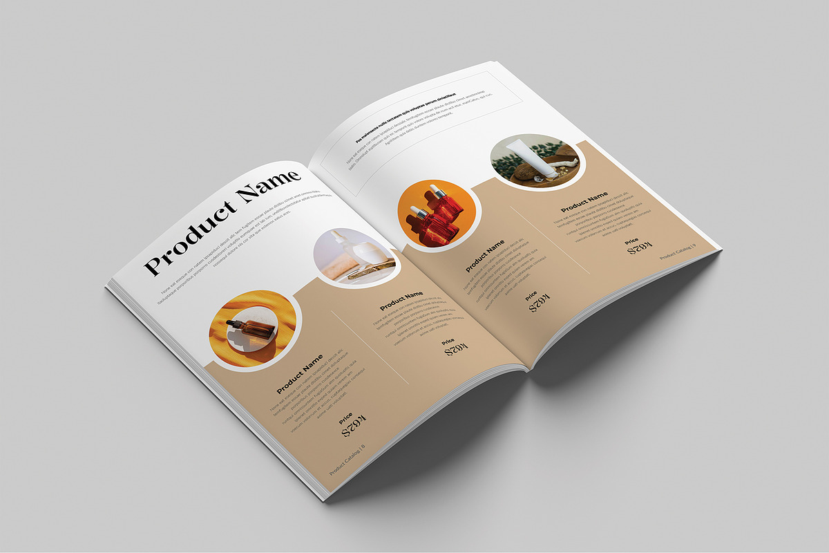 Product Catalog Brochure Template, a Brochure Template by Cleffon_Graphic_Studio (Photo 5 of 11)