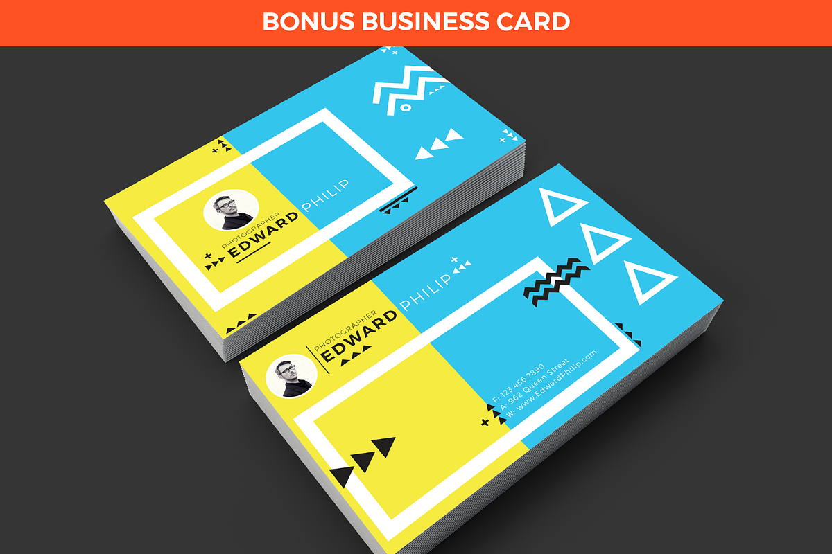 7 Business Cards Bundle + Bonus, a Business Card Template by D | S Creative Design (Photo 3 of 29)