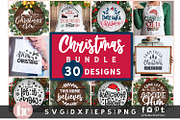 Christmas Quotes Bundle SVG PNG EPS, an Illustration by TheBlackCatPrints (Thumbnail 1 of 5)