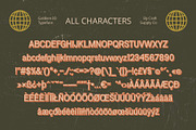 Galdien 3D, a Sans Serif Font by Craft Supply Co. (Thumbnail 8 of 8)