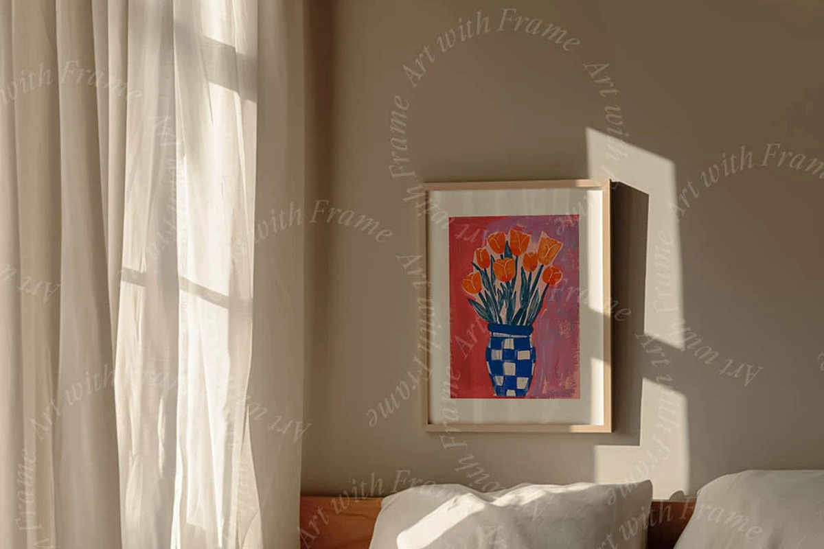 Danish Interior Mockup 2, an Advertising Mockup by ArtwithFrame (Photo 8 of 10)