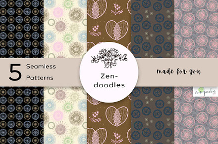 Zendoodle Collection digital bundle