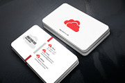 Cloud Business Card, a Business Card Template by DesignGhar (Thumbnail 1 of 4)