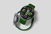 Smartwatch Mockup, a Product Mockup by bimockup (Thumbnail 4 of 6)
