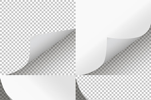Pages curl set